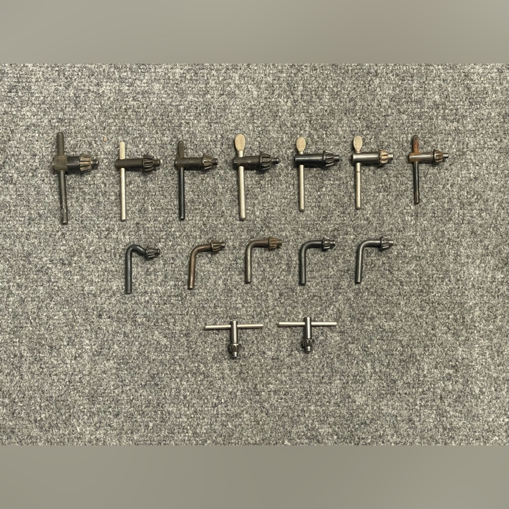 Assorted Drill Chuck Keys Set Ct. 14
